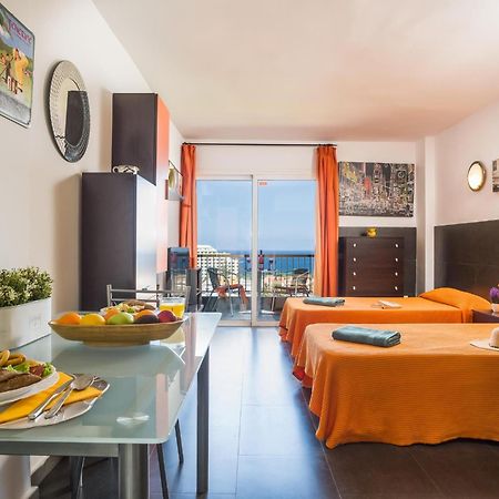 926 Fabulous View Of Lasamericas, Seafront Studio! Playa de las Américas Exterior foto