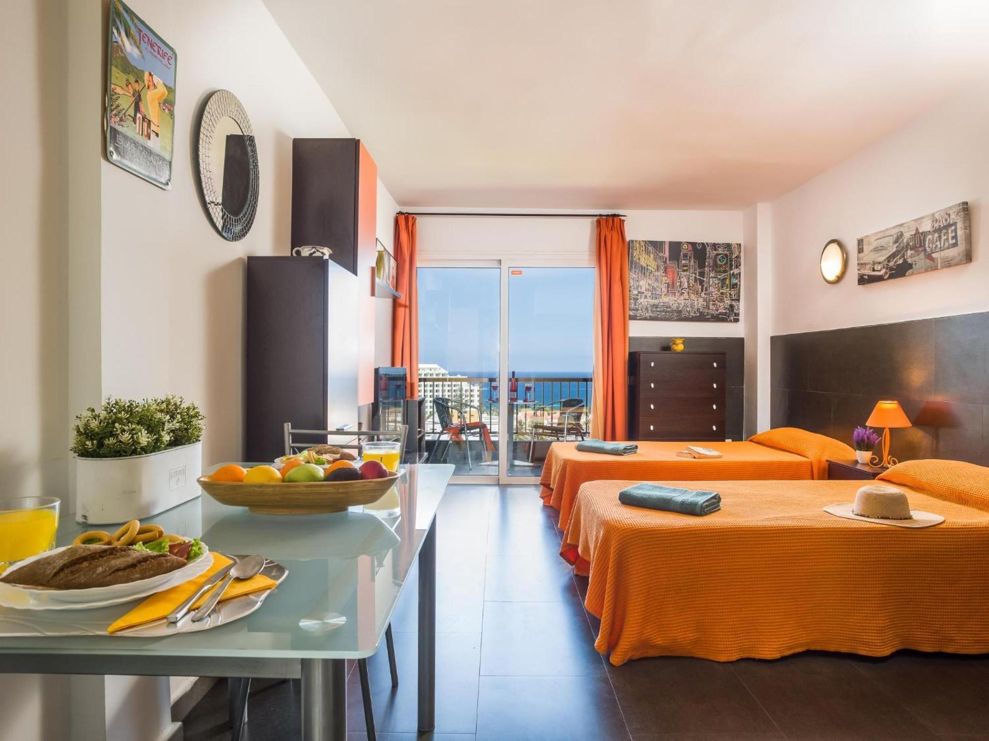 926 Fabulous View Of Lasamericas, Seafront Studio! Playa de las Américas Exterior foto
